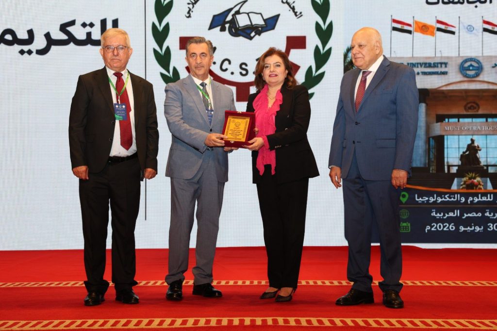 The Rector of Erbil Polytechnic University participated in the 31st Meeting of Arab Universities for Student Training and Internship Exchange.